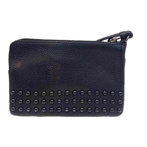COACH Black Stud Wristlet - Picture 2 of 7